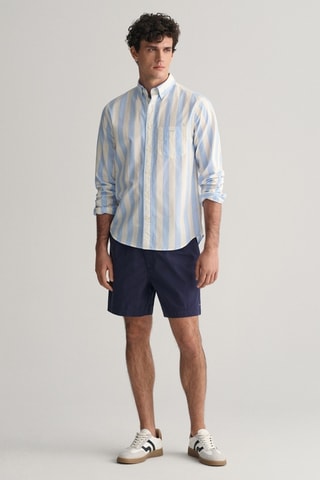 Camisa regular - Azul