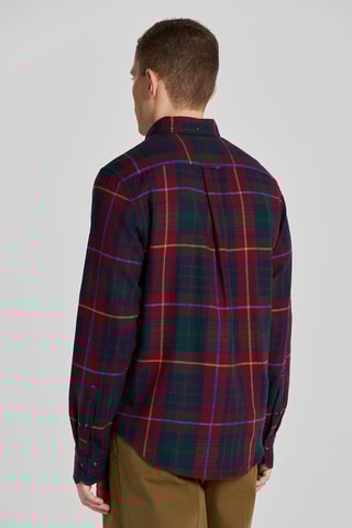 Camisa regular - Bordô