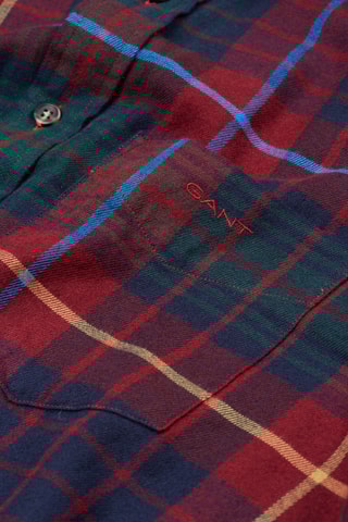 Camisa regular - Bordô