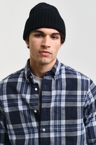 Camisa regular - Azul