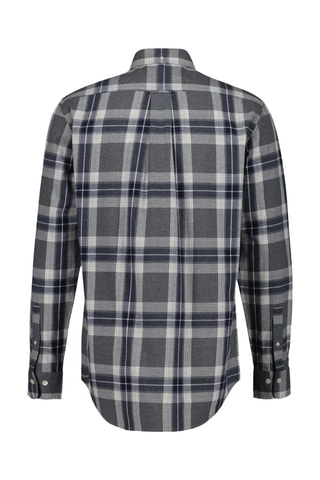 Camisa regular - Cinzento