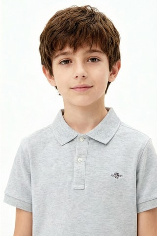 Polo - Cinzento-claro