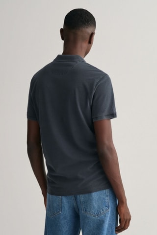 Polo regular - Cinzento-escuro