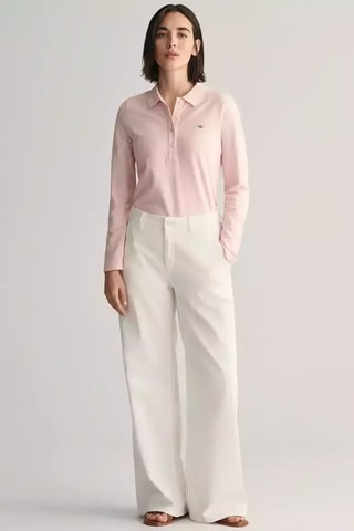 Polo slim - Rosa-pálido