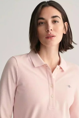 Polo slim - Rosa-pálido
