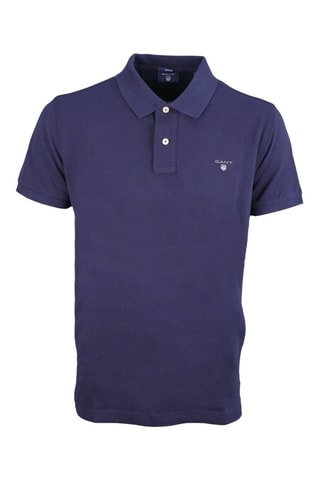 Polo regular - Azul-marinho