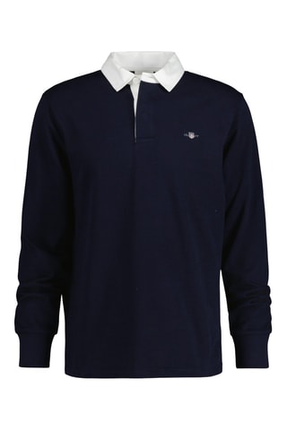 Polo regular - Azul-marinho