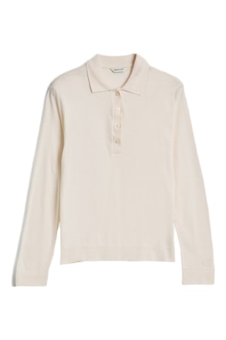 Polo regular - Creme