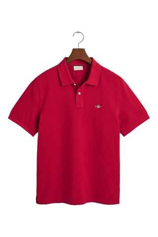 Polo regular - Vermelho