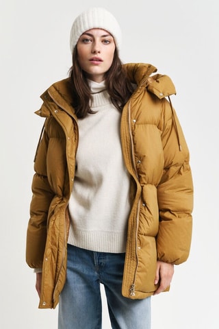 Blusão com capuz - Mostarda