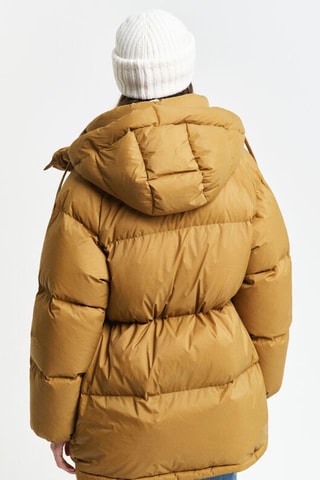 Blusão com capuz - Mostarda