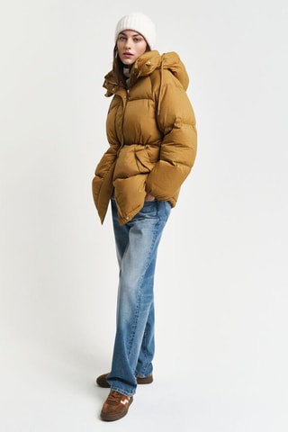 Blusão com capuz - Mostarda