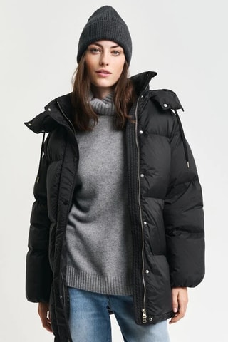 Blusão com capuz - Preto