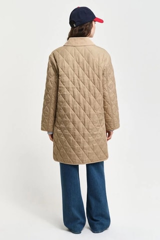 Doudoune longue - Beige