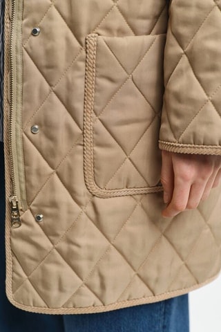 Doudoune longue - Beige