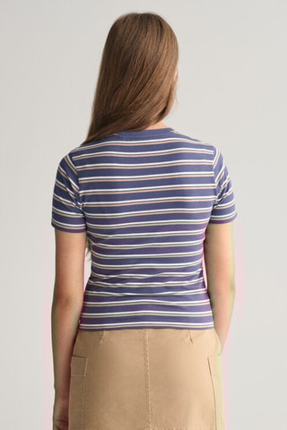 T-shirt slim - Azul