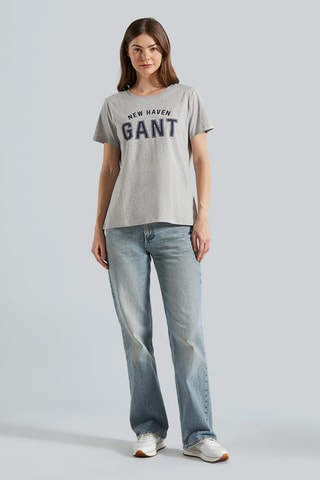 T-shirt - Cinzento mesclado