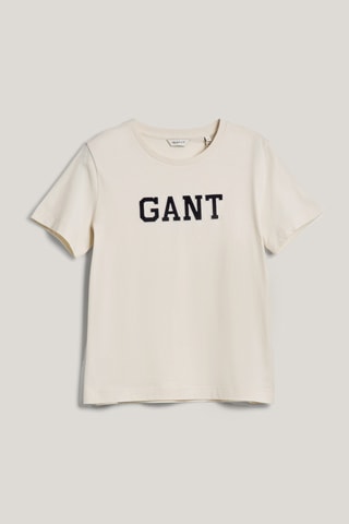 T-shirt en coton biologique - Beige