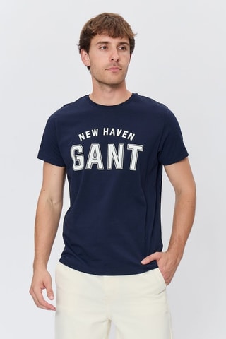 T-shirt - Azul-marinho