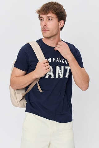 T-shirt - Azul-marinho