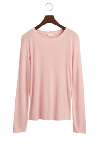 T-shirt slim - Rosa-pálido