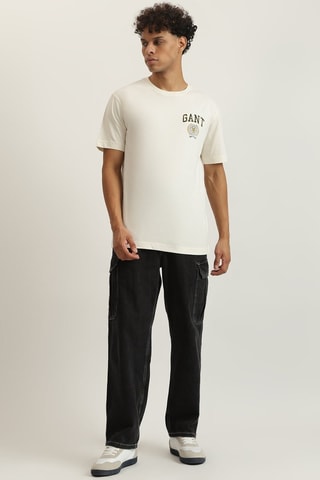 T-shirt - Branco e preto