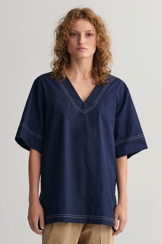 Blusa - Azul-marinho