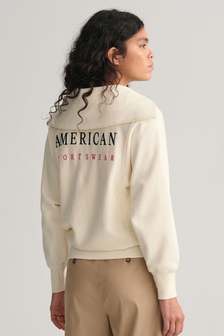 Sweat relaxed em algodão biológico - Creme