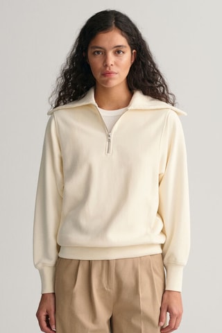 Sweat relaxed em algodão biológico - Creme