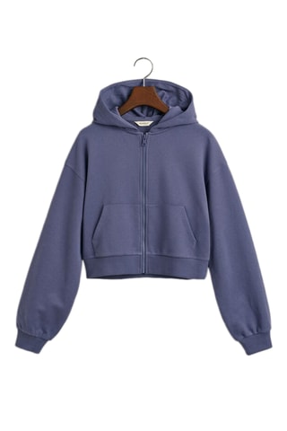 Sweat relaxed com capuz - Azul