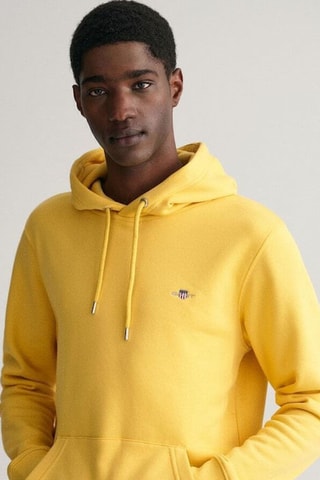 Sweat com capuz - Amarelo