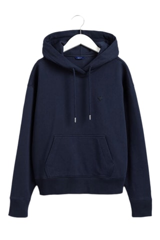 Sweat em algodão biológico - Azul-marinho