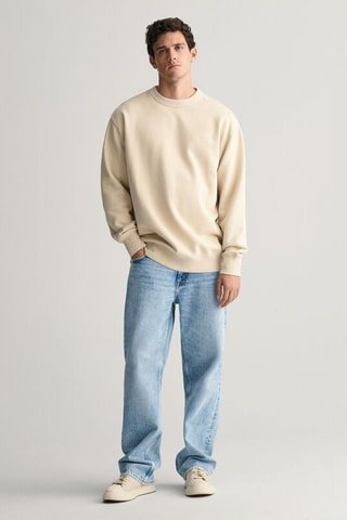 Sweat em algodão biológico - Bege