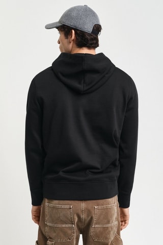 Sweat com capuz - preto