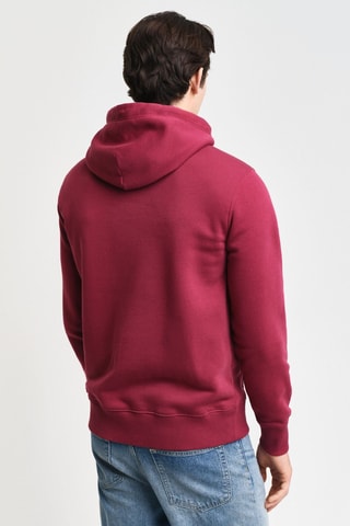 Sweat com capuz - Vermelho