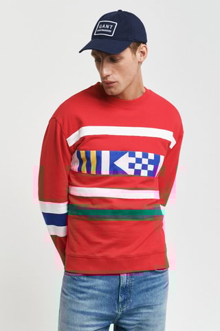 Sweat oversize - Vermelho