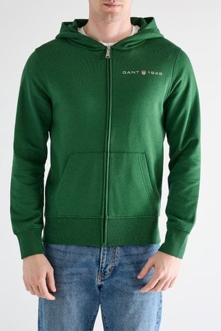 Sweat com capuz - Verde