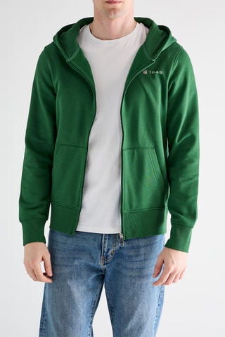 Sweat com capuz - Verde