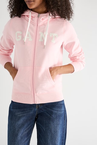 Sweat com capuz - Rosa