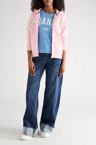 Sweat com capuz - Rosa