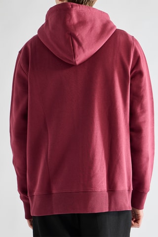 Sweat com capuz - Bordô