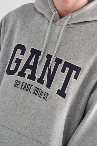 Sweat com capuz - Cinzento