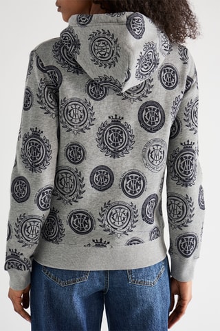 Sweat com capuz - Cinzento