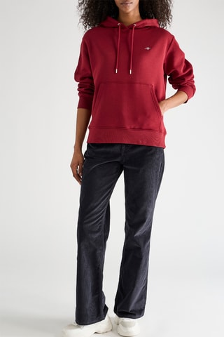 Sweat com capuz - Bordô