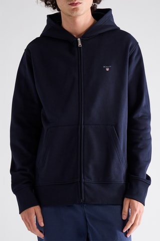 Sweat com capuz - Azul-marinho