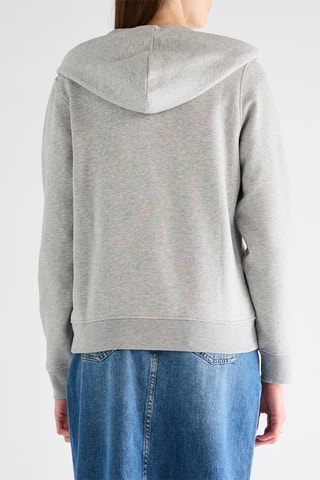 Sweat com capuz - Cinzento-claro