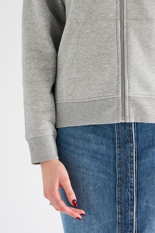 Sweat com capuz - Cinzento-claro