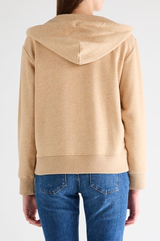 Sweat com capuz - Bege