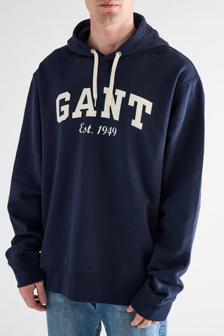 Sweat com capuz - Azul-marinho