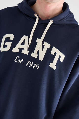 Sweat com capuz - Azul-marinho